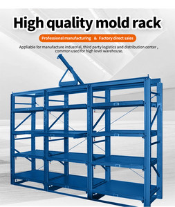 Heavy-Duty công nghiệp thép khuôn kệ kho <span class=keywords><strong>Pallet</strong></span> kệ với hệ thống ngăn kéo cho khuôn lưu trữ xếp chồng kệ - Product Image 3