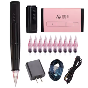 Aiguilles de tatouage à cartouche 1 doublure 0.25mm cône d'<span class=keywords><strong>acupuncture</strong></span> maximiser le flux d'encre et la saturation pmu machine pour les sourcils - Product Image 5