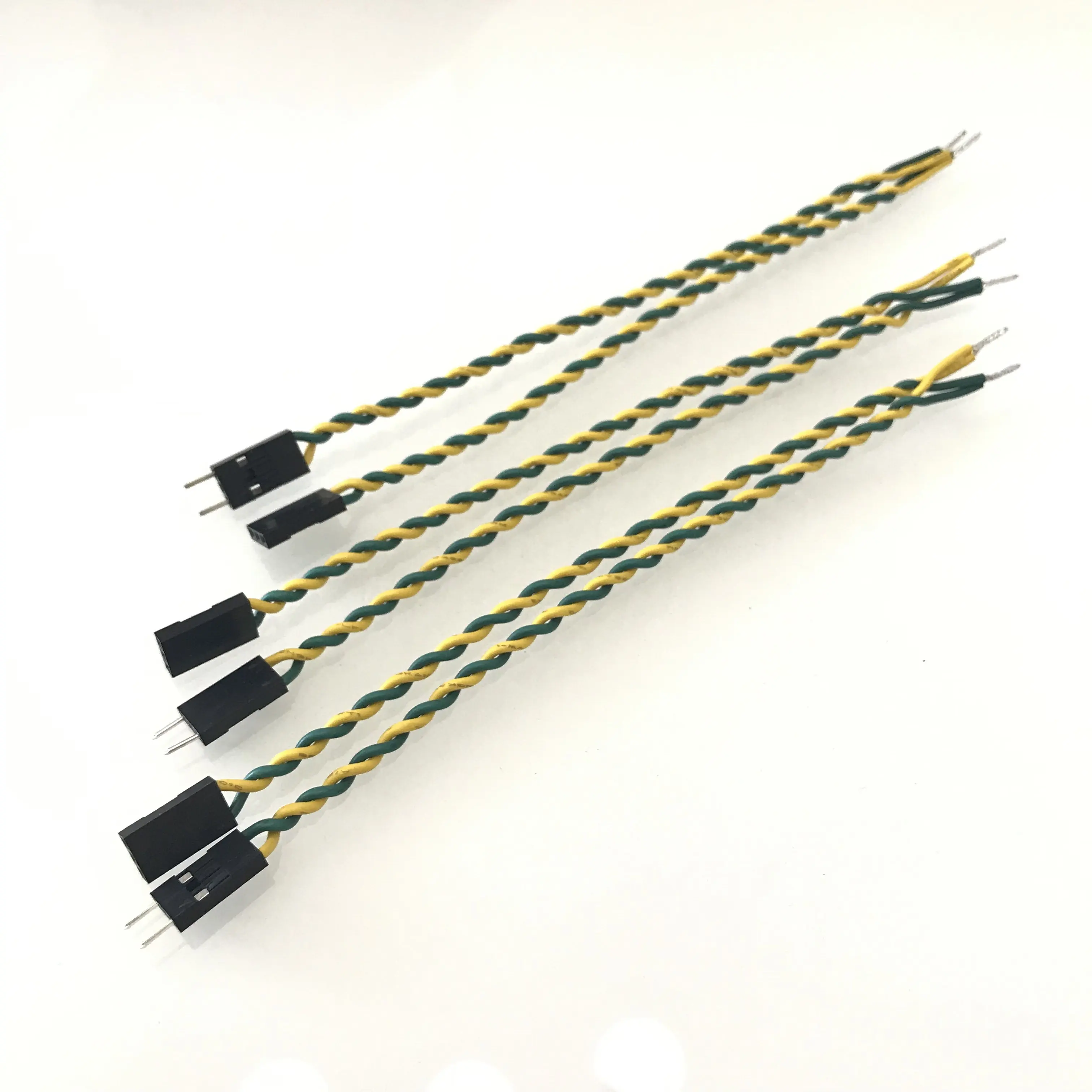 Custom Male to Female 1P 2P 3P 4P 5P 6P 10P 20P 30P 40P Cable DuPont 2.54mm Breadboard twist Ribbon Jumper Wire harness