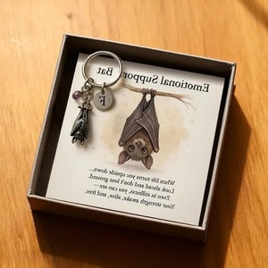 Porte-clés en métal avec carte poétique, pendentif en métal personnalisé, cadeau, porte-clés en métal pour le meilleur cadeau - Product Image 6