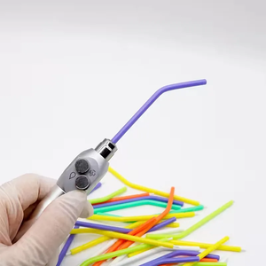 250 Piezas de Boquillas de Repuesto de Plástico para Jeringa de Aire y Agua Dental Desechables de 3 Vías, Coloridas, para Clínica - Product Image 4