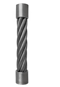 Cable piloto de línea de transmisión de alta intensidad de 9-42mm, cable de acero trenzado <span class=keywords><strong>galvanizado</strong></span> antitorsión - Product Image 2