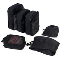 Nouvelle conception – Sac de rangement pliable en tissu pour vêtements, organisateur de bagages de voyage, cubes de rangement étanches et anti-poussière pour armoire