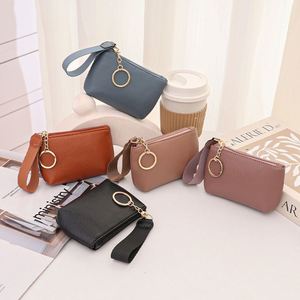 กระเป๋าใส่เหรียญหนัง PU แบบขายส่ง ปิดด้วยซิป พร้อมสายคล้องมินิ - Product Image 2