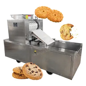 Mesin ORME biskuit biskuit kecil otomatis, mesin biskuit asin, pembuat kue kenari, mesin pres