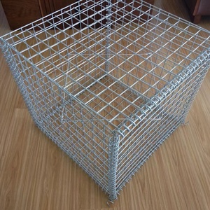 Di alta qualità ha galvanizzato la maglia perforata gabbione scatole di pietra di rete metallica saldata gabbia di pietra cesto taglio personalizzato di elaborazione disponibile - Product Image 5
