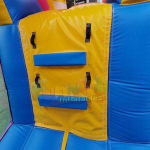 Castillo inflable comercial para niños, mundo de dulces, con tobogán, hupfburg inflable, brincolín para exteriores para fiestas - Product Image 6