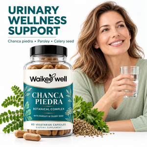 Cápsulas de <span class=keywords><strong>Chanca</strong></span> <span class=keywords><strong>Piedra</strong></span> para la Salud Renal y Biliar, 60 Cápsulas Vegetales, Suplemento para el Tracto Urinario, Sin OMG - Product Image 1
