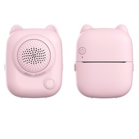 Imprimante Thermique Portable Sans Fil AI Magic Voice pour Autocollants, Contrôle Vocal, Imprimante Photo pour Notes, Journal, Cadeaux DIY, Format de Poche