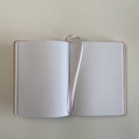 Cuaderno A5 de Tapa Dura de PU Personalizado Creativo al por Mayor con Costuras, Rejillas, Bolsillo con Cremallera y Gran Capacidad de Almacenamiento para Oficina y Negocios