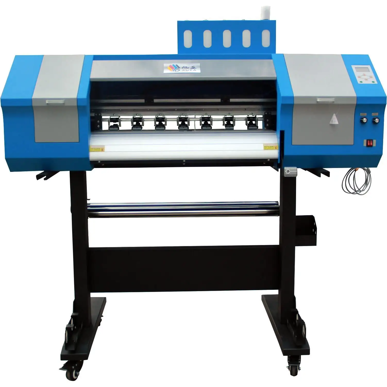 A3 dtf <span class=keywords><strong>impresora</strong></span> camiseta personalizada de película de pet de escritorio calor transferencia de pegamento en polvo temblando de la máquina de impresión de CMYK + blanco