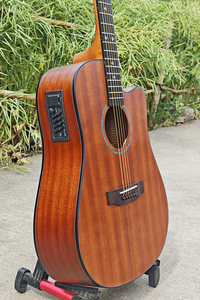 <span class=keywords><strong>Guitare</strong></span> électro-acoustique Aiersi en contreplaqué et acajou massif de 41 pouces, personnalisable, cordes en <span class=keywords><strong>acier</strong></span>, fabriquée en Chine - Product Image 4