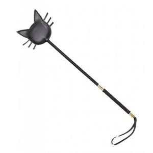 無料カスタムボックス - ファッションセックススティック キュートな猫頭ティーザー ハンドル付き 男女兼用玩具 人工皮革鞭 コスチューム - Product Image 2