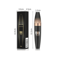 Mascara cosmétique personnalisé de chine, Mascara volumineux et Colossal noir pour les grands yeux, Mascara transparent scintillant de marque privée