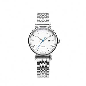 Relojes Mecánicos Automáticos de Moda al por Mayor para Parejas, Reloj de Lujo Luminoso para Regalo, Resistente al Agua, con Correa de Acero Inoxidable - Product Image 3