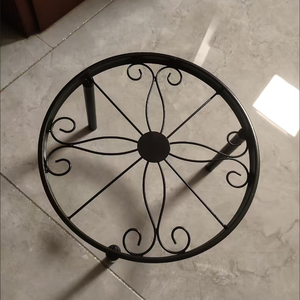 Runde Stützen Display Rack Tiered <span class=keywords><strong>Plant</strong></span> <span class=keywords><strong>Stand</strong></span> Shelf 5er Pack Abnehmbare Metall pflanzenst änder für drinnen und draußen - Product Image 2