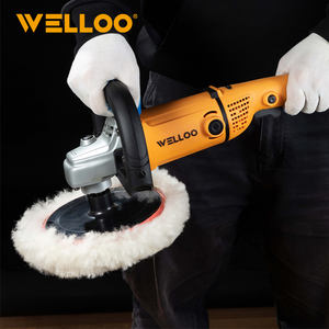 <span class=keywords><strong>Polisseuse</strong></span> électrique professionnelle filaire 1400w, <span class=keywords><strong>polisseuse</strong></span> électrique réglable pour le polissage de la voiture, du métal et du bois - Product Image 2