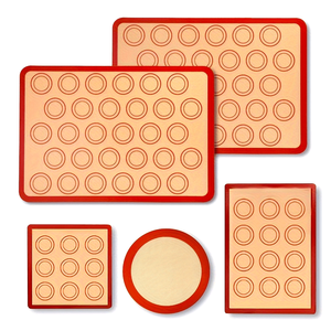 Non-Stick Silicone Baking Mat Reusable Parchment Paper Replacement for <b>Cookies</b> Pastry Bread - Product Image 1