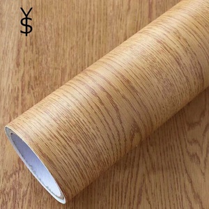 Nuevo diseño impermeable muebles película decorativa opaca de grano de madera película de pvc - Product Image 4