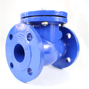 BS DIN AWWA PN16 Sự Sản Xuất Đúc Sắt Cơ Thể Flang Đu Kiểm Tra Van - Product Image 1