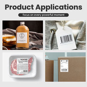 Muestra gratis 100X150mm 4X6 A6 Fanfold Autoadhesivo Etiquetas de envío térmicas directas - Product Image 5