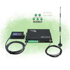 バッテリー駆動Modbus4Gデータロガー天気4パルスチャネル監視システム気象台販売