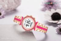 Montre à cadran arabe pour femme montre alharmeen azan HA-6330