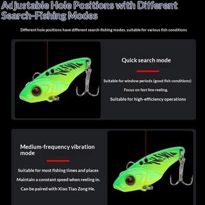 Señuelo VIB <span class=keywords><strong>de</strong></span> Aleación <span class=keywords><strong>de</strong></span> Zinc con Diseño <span class=keywords><strong>de</strong></span> Serpiente <span class=keywords><strong>Cascabel</strong></span> para Pesca en Agua Salada y Dulce, Láser <span class=keywords><strong>de</strong></span> Columna Completa, Biónico, Artificial, Duro, para Pesca en Lagos y Agua Profunda - Product Image 3