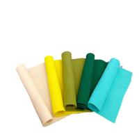 Feutre dur non tissé, tissu en feuille, respirant, imperméable, 100% polyester, diverses couleurs, meilleure qualité, vendu au mètre