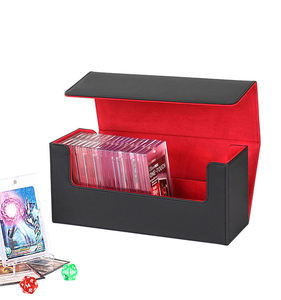 Cartes d'évaluation de collecte PT magnétiques puissantes multifonctionnelles en cuir PU de grande capacité Boîte à briques pour <span class=keywords><strong>Magic</strong></span> - Product Image 4