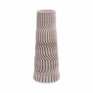 Vaso in Porcellana Stampato in 3D Moderno e Alto, Elemento Decorativo per Soggiorno, Camera da Letto e Ufficio - Product Image 1