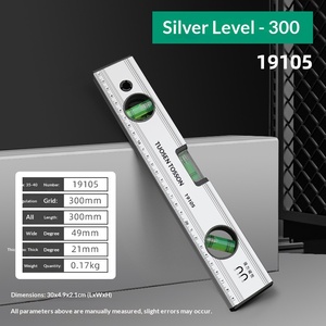 Nivel <span class=keywords><strong>de</strong></span> burbuja magnético <span class=keywords><strong>de</strong></span> aleación <span class=keywords><strong>de</strong></span> <span class=keywords><strong>aluminio</strong></span>, regla <span class=keywords><strong>de</strong></span> nivel <span class=keywords><strong>de</strong></span> 300-1000 mm, nivel <span class=keywords><strong>de</strong></span> burbuja <span class=keywords><strong>de</strong></span> precisión para construcción, venta al por mayor OEM - Product Image 6