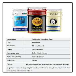 Sơn Nhà cung cấp chất lỏng xi măng bê tông lớp phủ tự san lấp mặt bằng Epoxy sàn sơn - Product Image 2