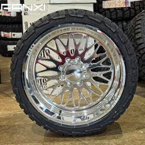 Jantes de camion en alliage forgé FANXI 20x10 6x5.5 pour <span class=keywords><strong>Yukong</strong></span> ram 22x12 24x12 24x14 8x170 pour Ford F250 26x12 26x16 26x16 8x180 pour Chevy - Product Image 3