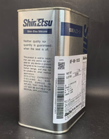 ShinEtsu KF-96-10CS 1KG Pelumas Industri Gemuk Cairan Silikon Oli Dasar 10cSt Minyak Putih -60°C Suhu Rendah