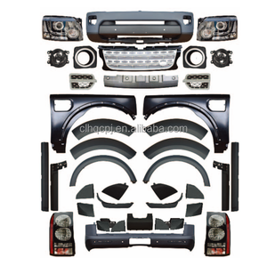 Pour <span class=keywords><strong>Land</strong></span> <span class=keywords><strong>rover</strong></span> <span class=keywords><strong>Discovery</strong></span> 3 2005-2009 mise à niveau vers 2014-2016 <span class=keywords><strong>Discovery</strong></span> 4 <span class=keywords><strong>ancien</strong></span> à nouveau pare-chocs avant et arrière complètement kit carrosserie - Product Image 1