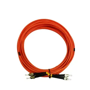 Duplex ST/UPC Glasfaser-Patchkabel Für OM2 OM3 3.0mm Benutzer definiertes 10M Multimode-Patchkabel LSZH