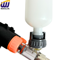 WANJIA 5ml Seringue Continue à Double Baril Réglable TPX Injecteur de Dose pour le Bétail Vache Veau Porc Vaccination Agriculture