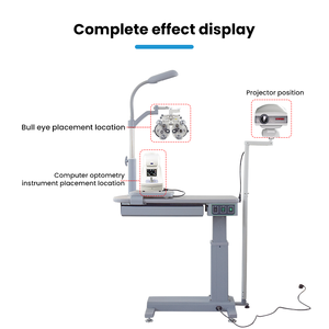 Tốt nhất bán tùy chỉnh đo thị lực kết hợp bảng nhãn khoa ghế đơn vị CP-180A phoropter nhãn khoa thiết bị - Product Image 2