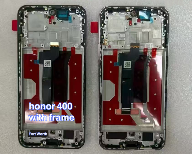 Honor 400 Framed Global Original LCD Screen Digitizer Full Component Screen Assembly Internal External Integrated Screen