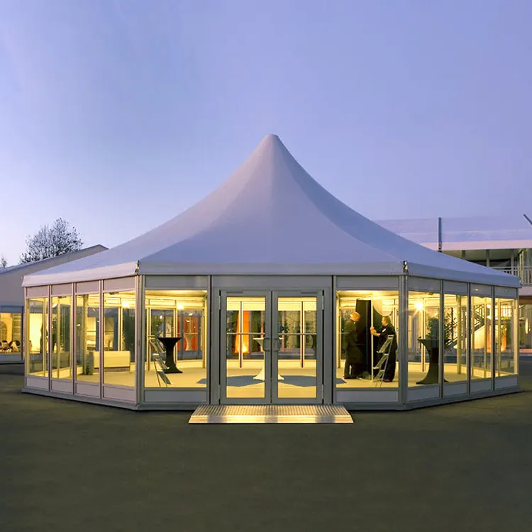 FEAMONT Commercial Aluminium Ausstellungs zelt 10 X20M Personen Kapazität für Veranstaltungen und Messen im Freien