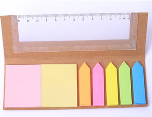 Wholesale Custom Kraft Paper Cover <b>Sticky</b> <b>Notes</b>/memo Block <b>Note</b> Pad - Product Image 3