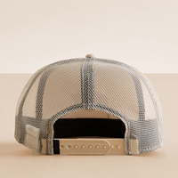 Topi Trucker 5 Panel Jaring Katun Snapback Laris Manis dengan Logo Custom