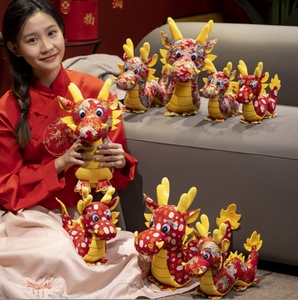 ปีมังกร มิ่งขวัญ ตุ๊กตา ดอกไม้ บัลลังกา ดูราศี ตุ๊กตามังกร - Product Image 4