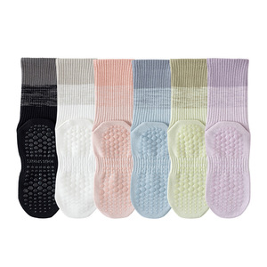 Manufacturer Custom Logo Cotton Girls Anti Slip Grip Pilates <b>Socks</b> Non Slip Barre Yoga <b>Silicon</b> <b>Socks</b> for Women - Product Image 6