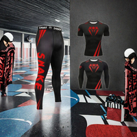 Séchage rapide respirant 100% Polyester venin combinaison d'entraînement hommes femmes UFC boxe Gym avant Logo Muay Thai porter détection d'aiguille