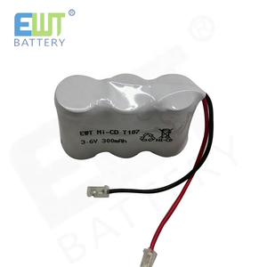 2/3 <span class=keywords><strong>AA</strong></span> 3,6 V Ni-CD 300mAh перезаряжаемый аккумулятор для телефона - Product Image 4