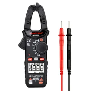 Electrical Clamp Meter Habotest HT200A AC Data Hold Mini Power Digital Clamp Meters