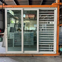 Volets extérieurs TOMA en alliage d'aluminium moderne, durables, écologiques, système coulissant/battant, pare-soleil, caractéristiques de la lamelle, garantie de 5 ans