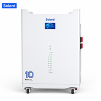 Sistema de Baterías de Almacenamiento de Energía Residencial Apilable LFP de 48V 200Ah 10kWh con Celdas Solares de Grado A y Garantía de 10 Años